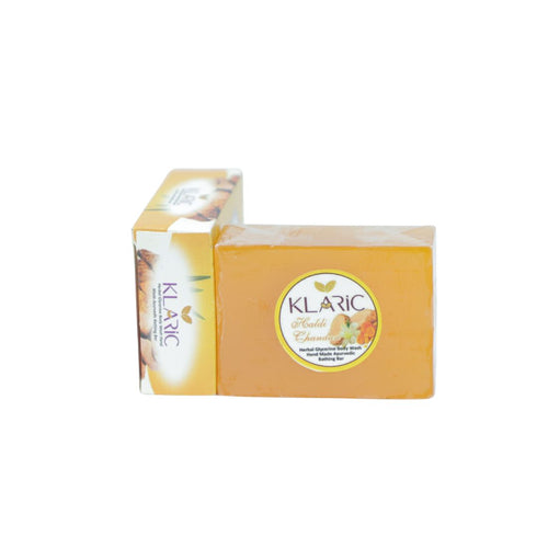 Haldi Chandan Soap - Herbal Glycerine Handmade Soap Calming with Chandan Buds & Essential Oil Hydrating & Soothing for Relaxing Bath Time Natural & Moisturizing Skin Care.