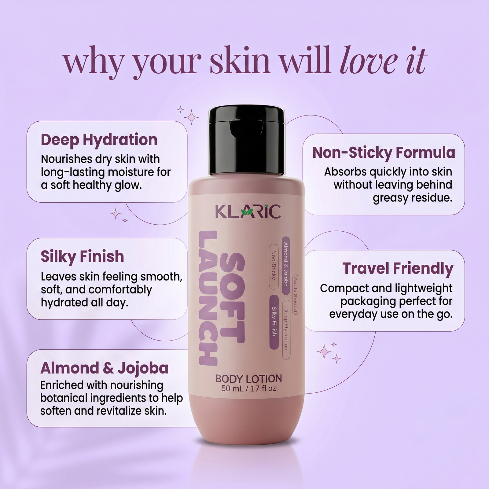 Soft Launch Body Lotion 50ml - Image 4