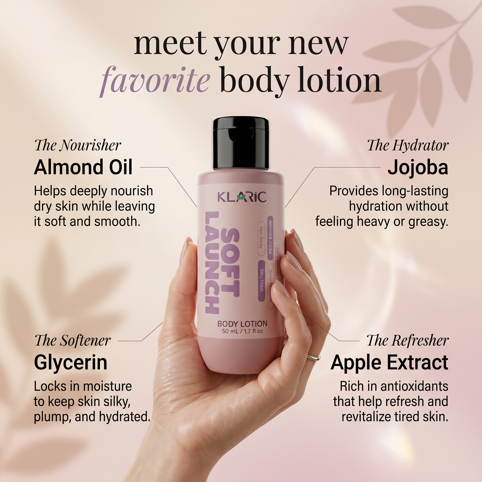 Soft Launch Body Lotion 50ml - Image 3